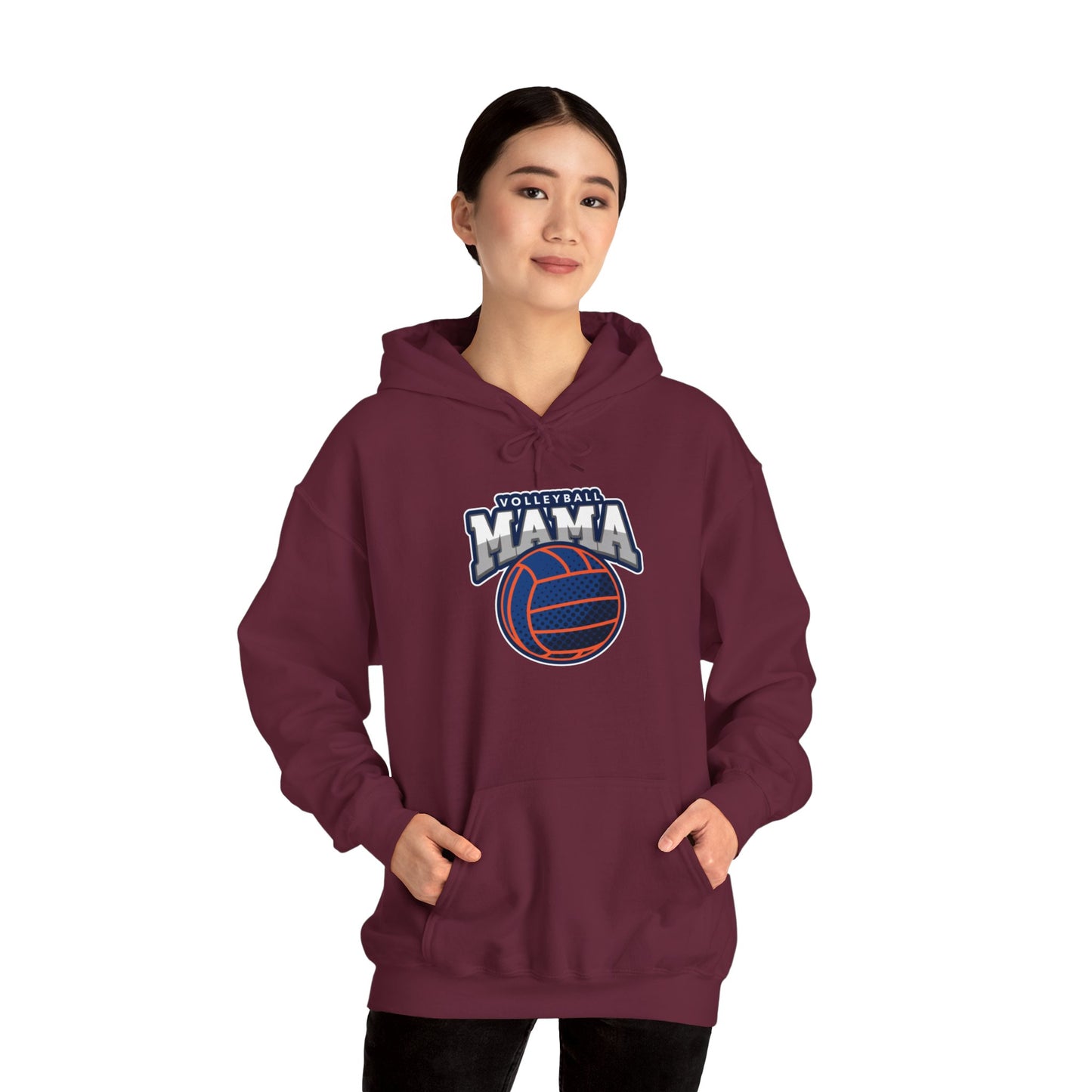 Volleyball Mama Unisex Heavy Blend™ Hooded Sweatshirt