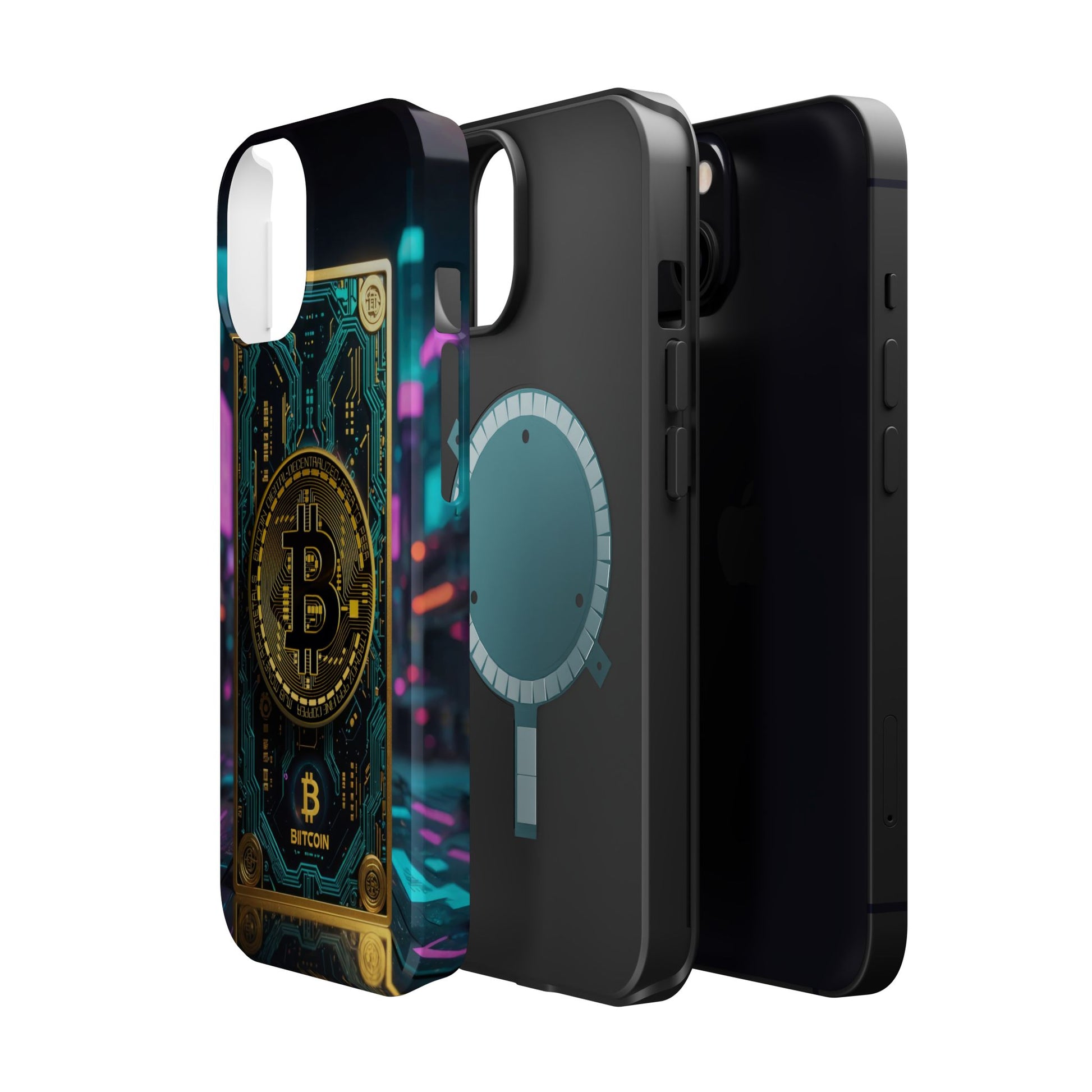 Bitcoin Magnetic Phone Case, Unique Phone Cover