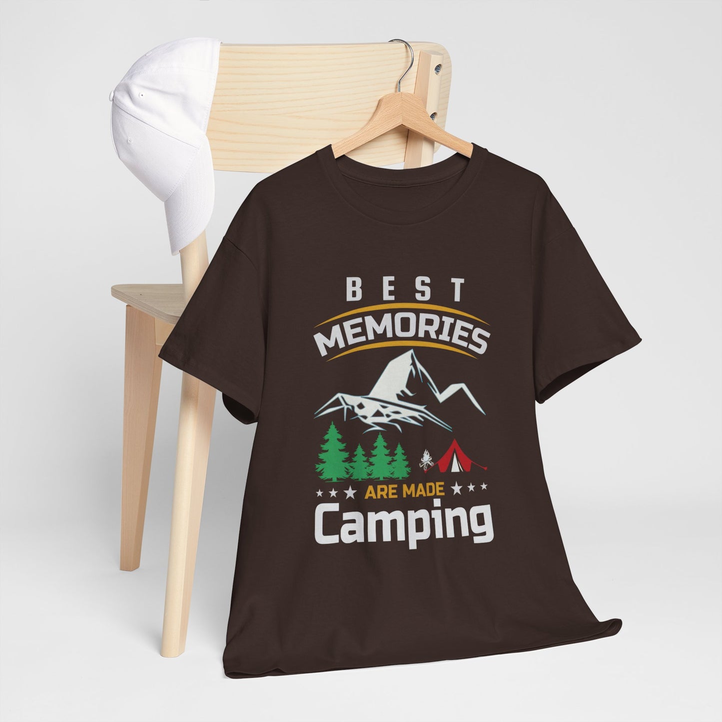 Camping Memories Unisex Heavy Cotton Tee
