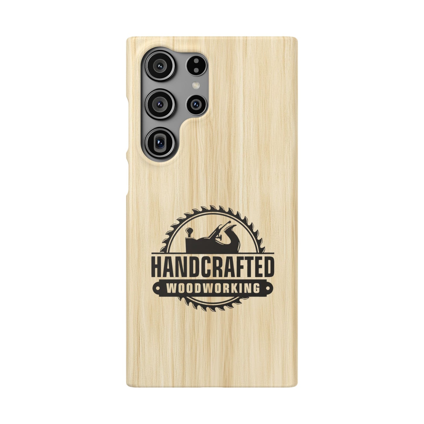 Woodworking Logo Slim Case