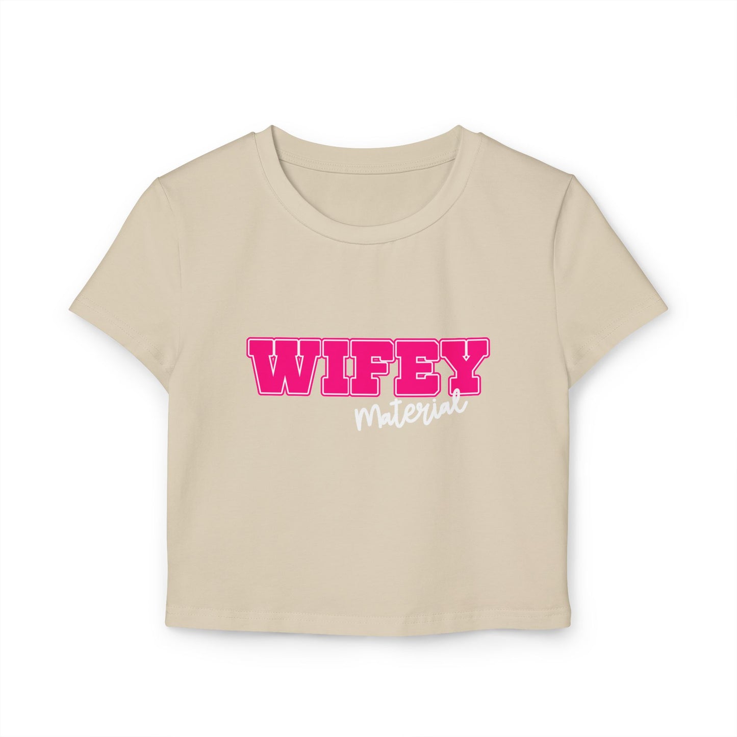 Wifey Material Women's Baby Tee