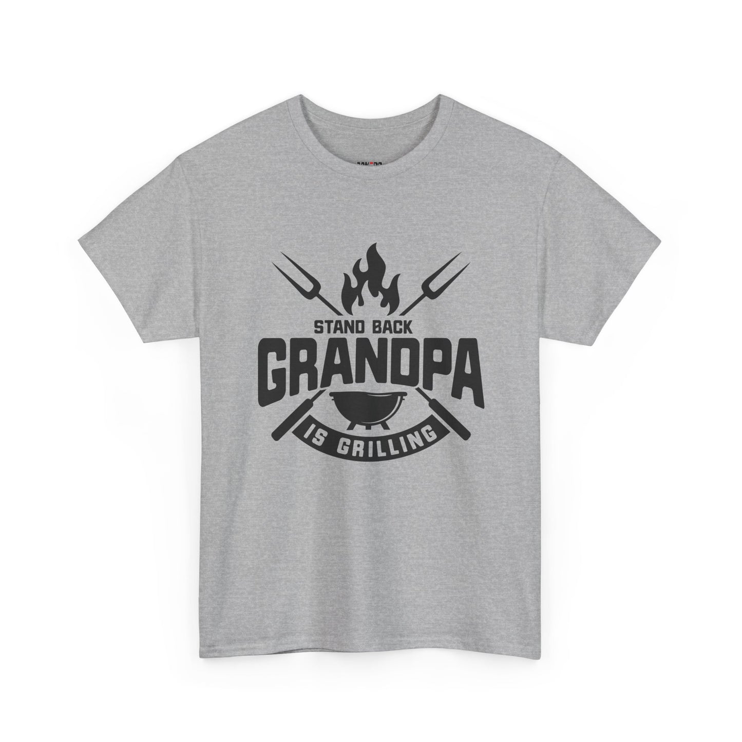Funny Grilling Grandpa Tee - Heavy Cotton Shirt