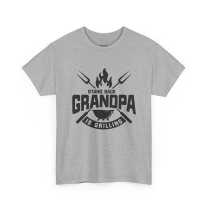 Funny Grilling Grandpa Tee - Heavy Cotton Shirt