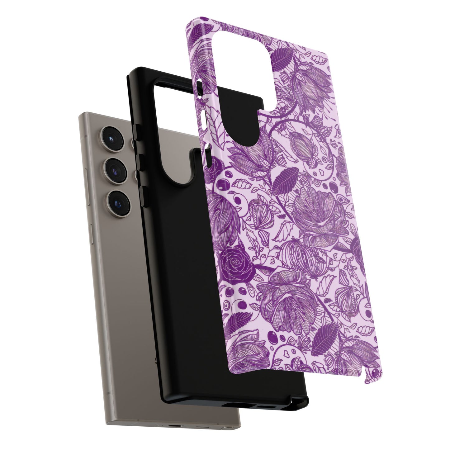 Graphical Garden: Purple Edition Tough Cases