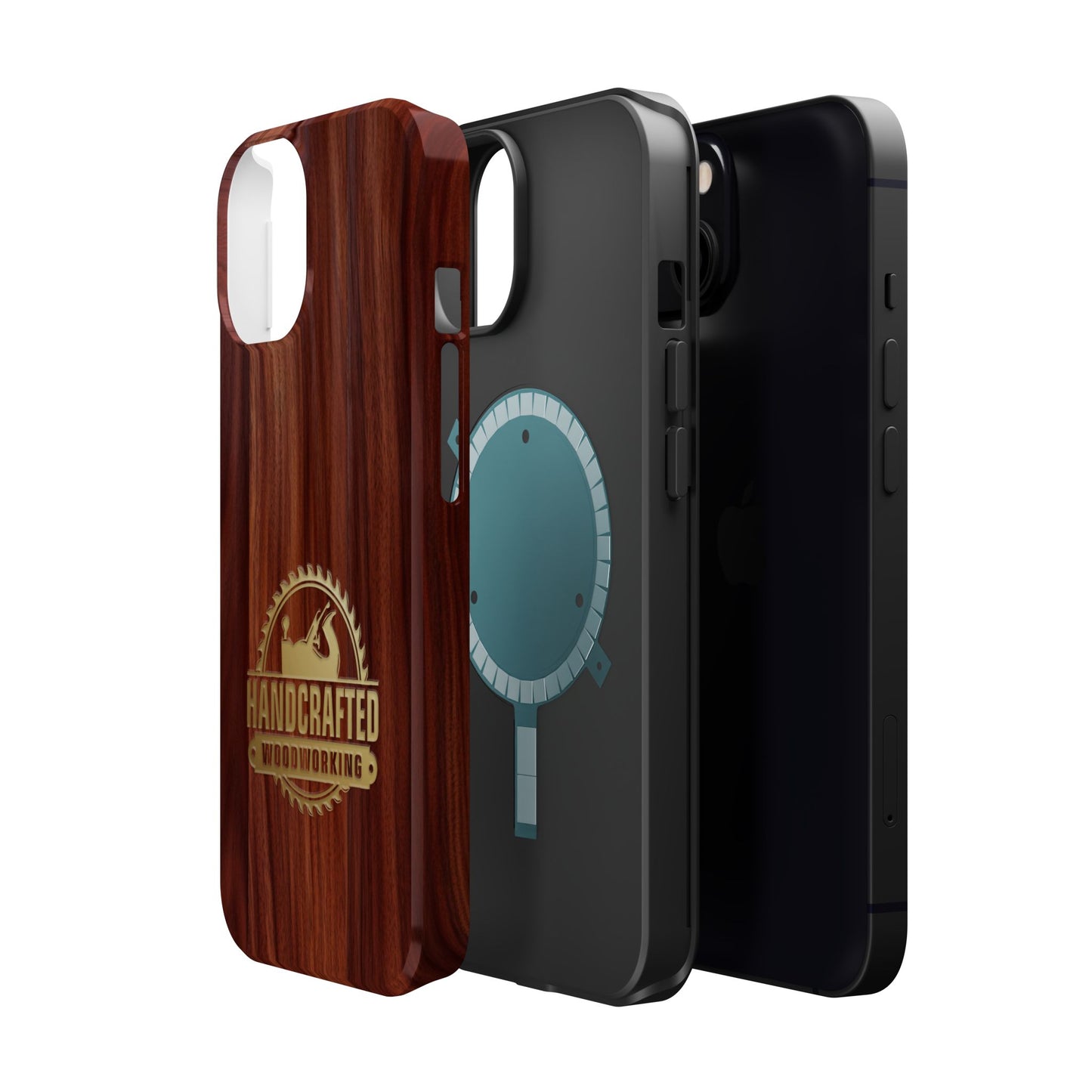 Woodworking Logo Magnetic iPhone Case