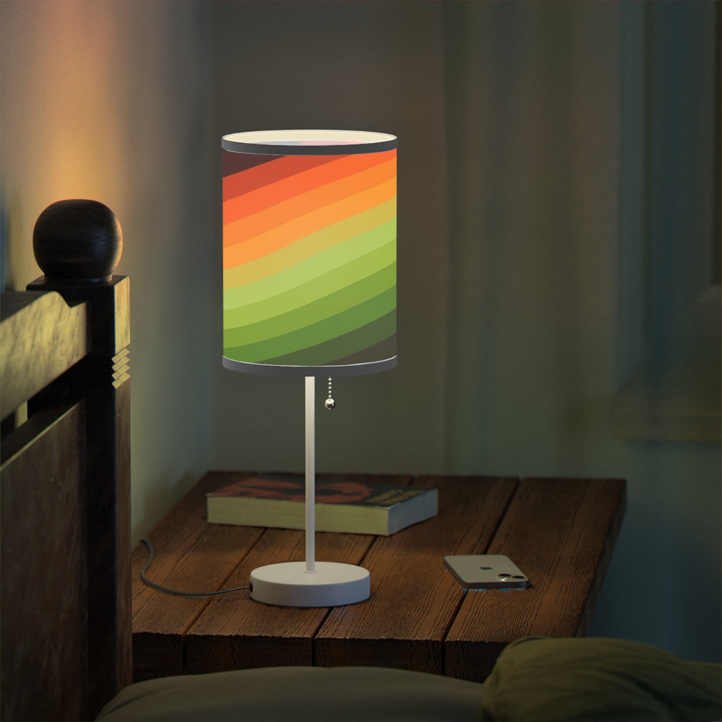 Nostalgic Swirl Lamp on a Stand, US|CA plug / White