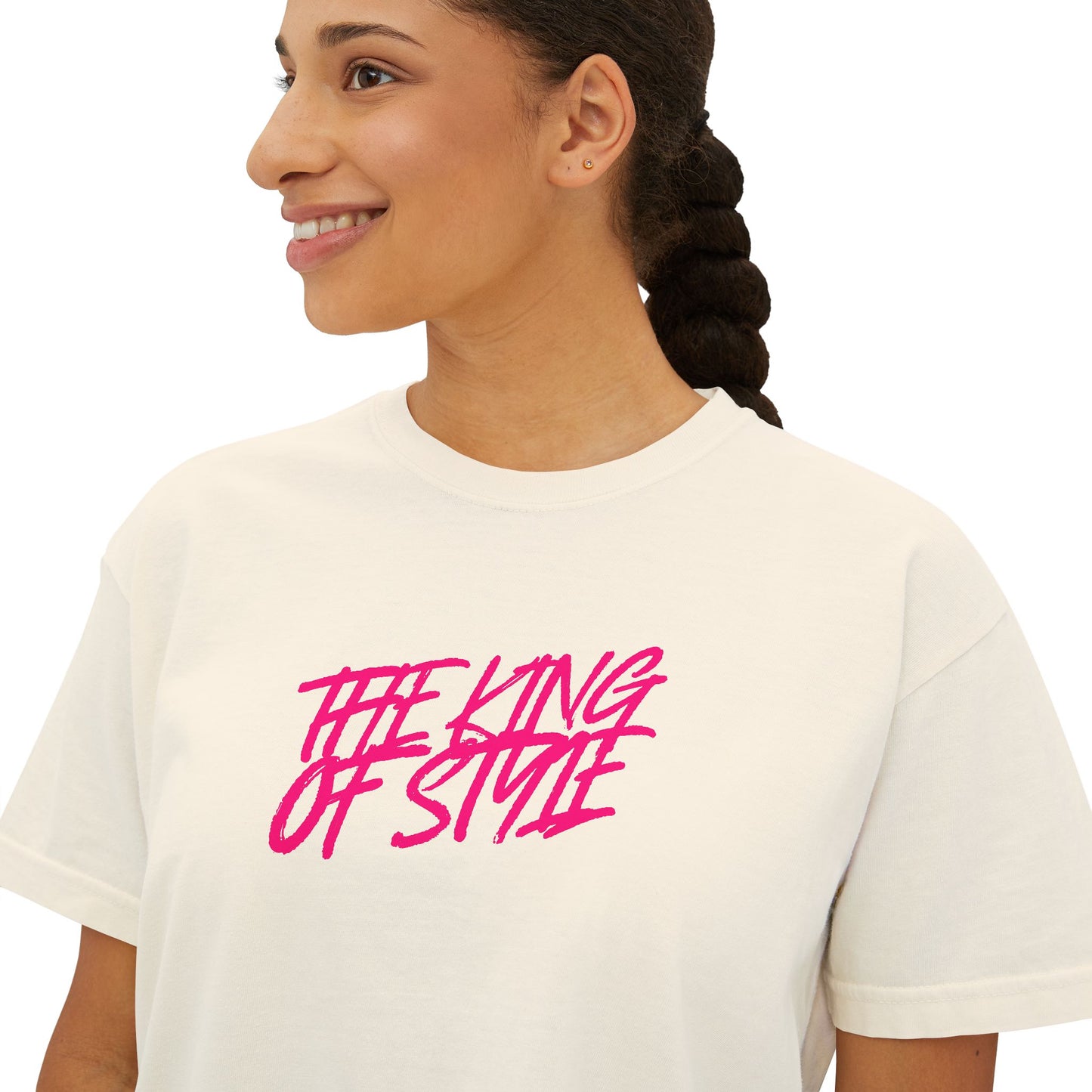 The King Of Style Women's Boxy Tee