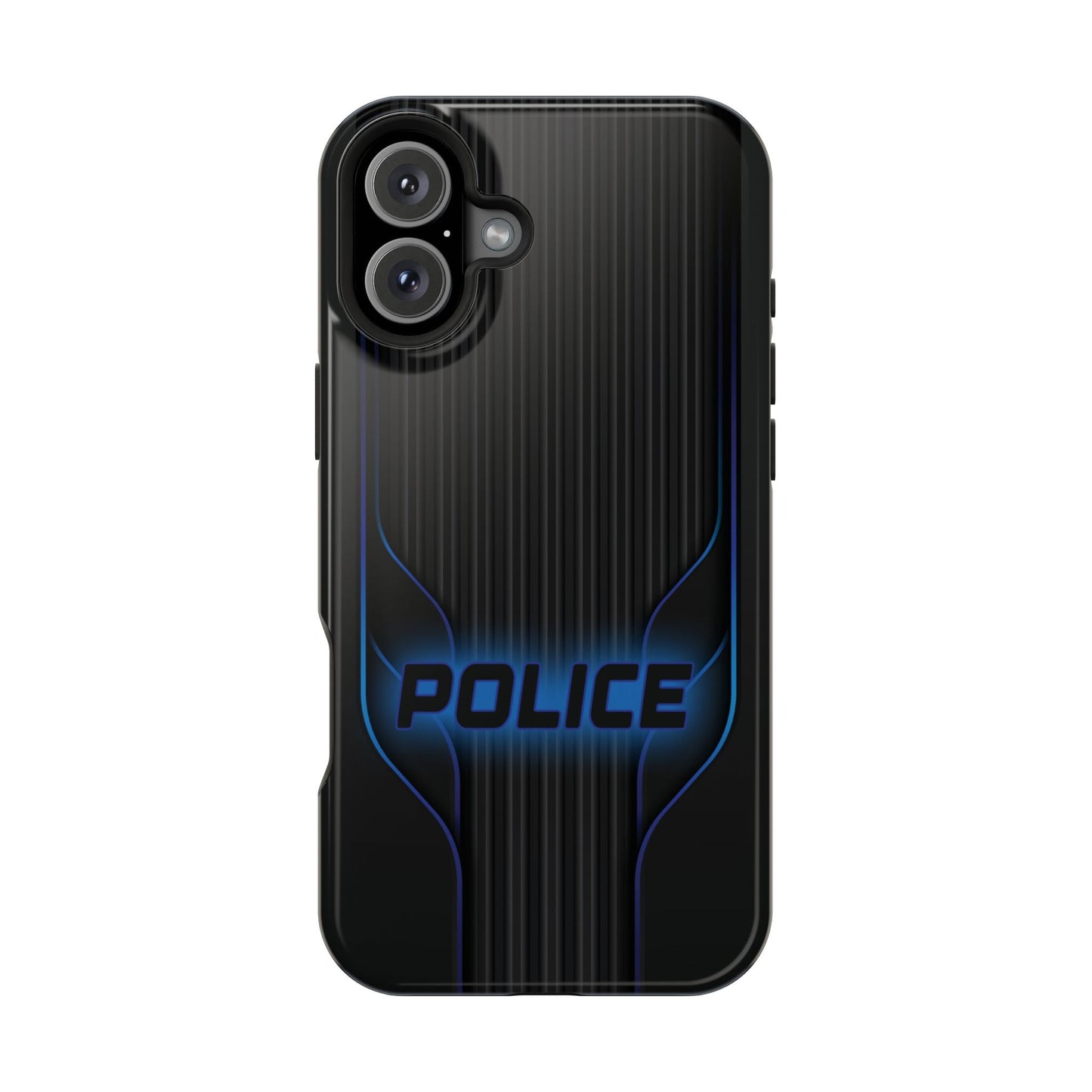 Police Magnetic Phone Cases, Blue Light