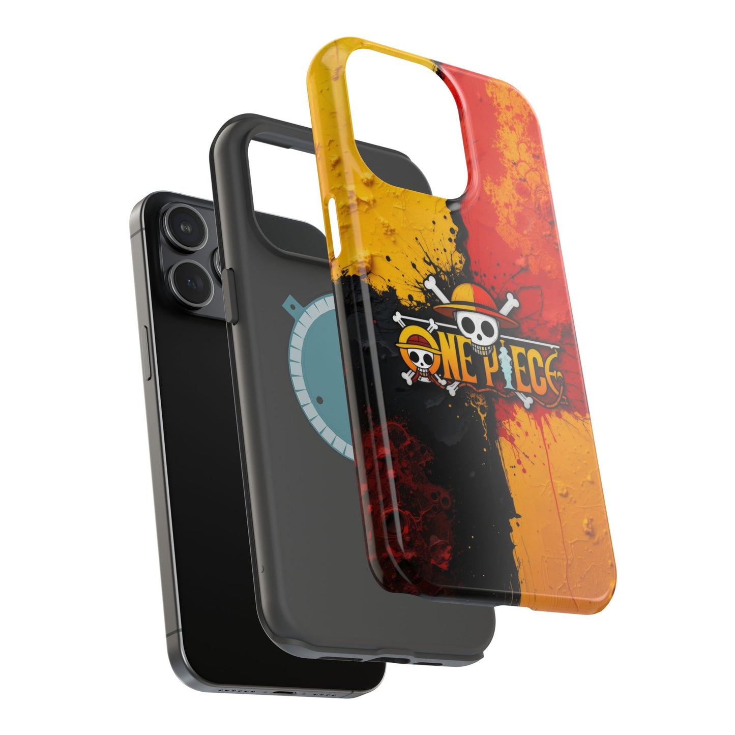 One Piece Vibrant Magnetic iPhone Cases, Anime Accessories