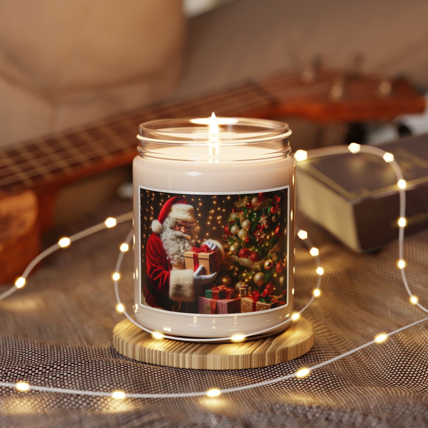 Christmas Scented Soy Candle, 9oz