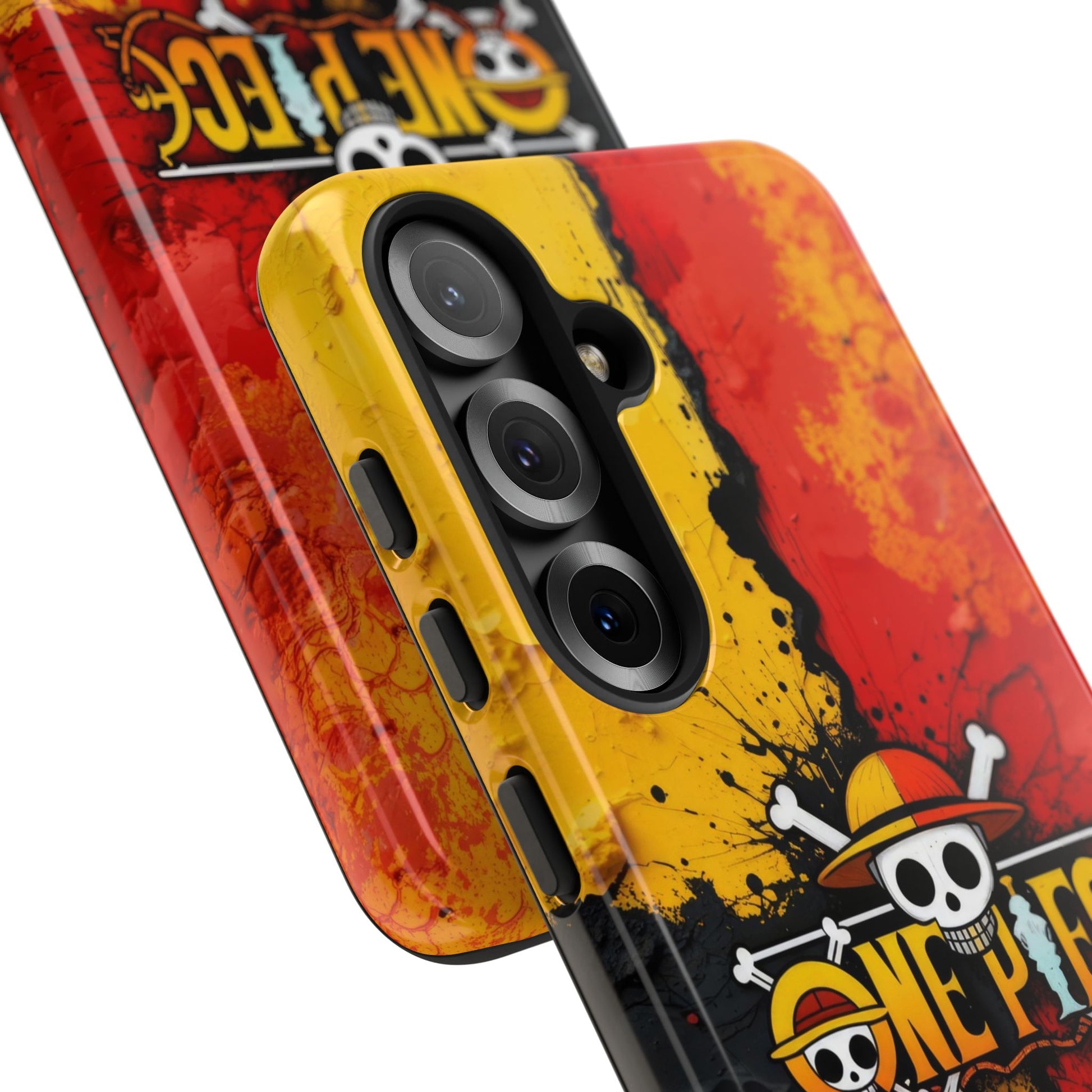 One Piece Samsung Tough Phone Case, Anime Vibrant Design