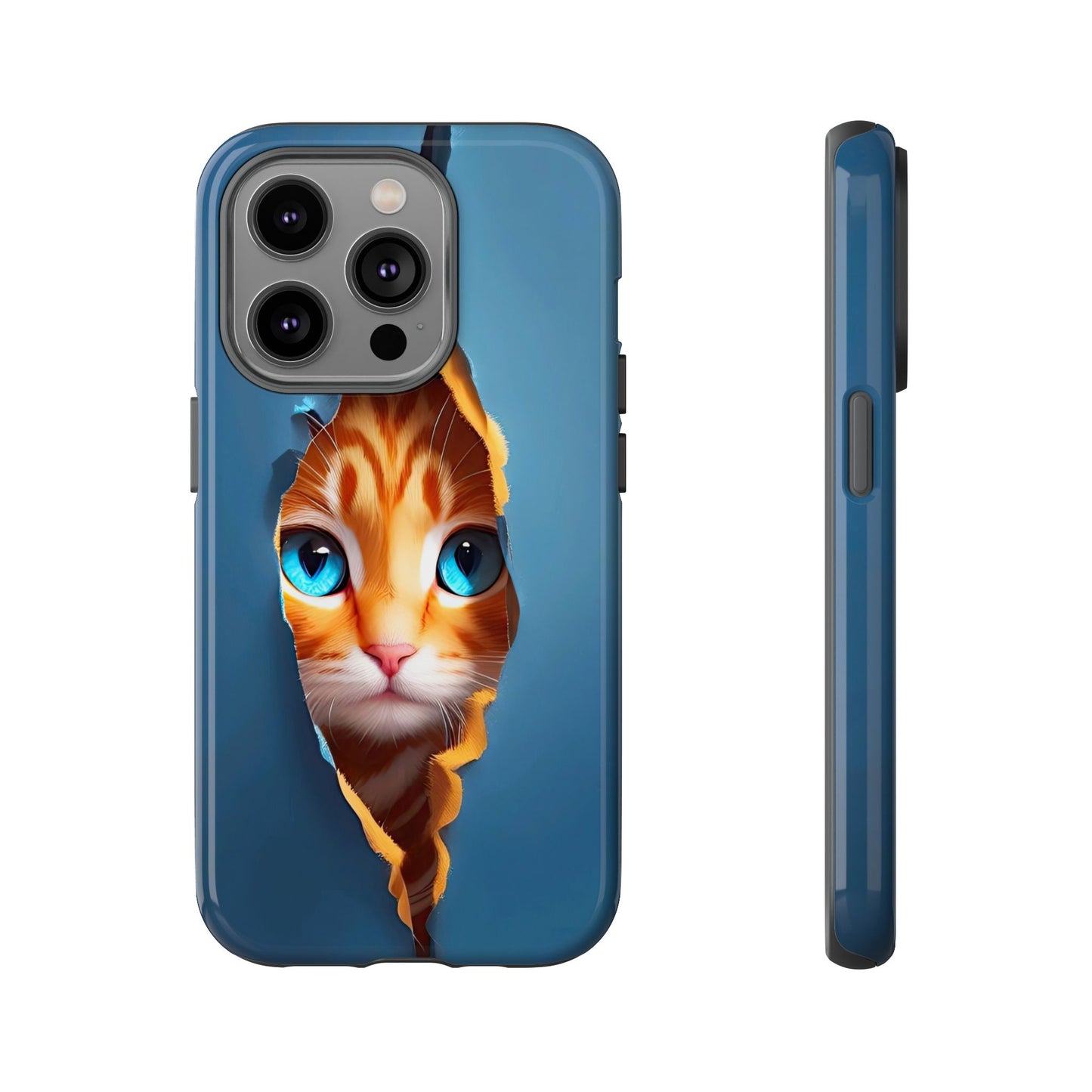 Curious Kitten Tough  Case for iPhone