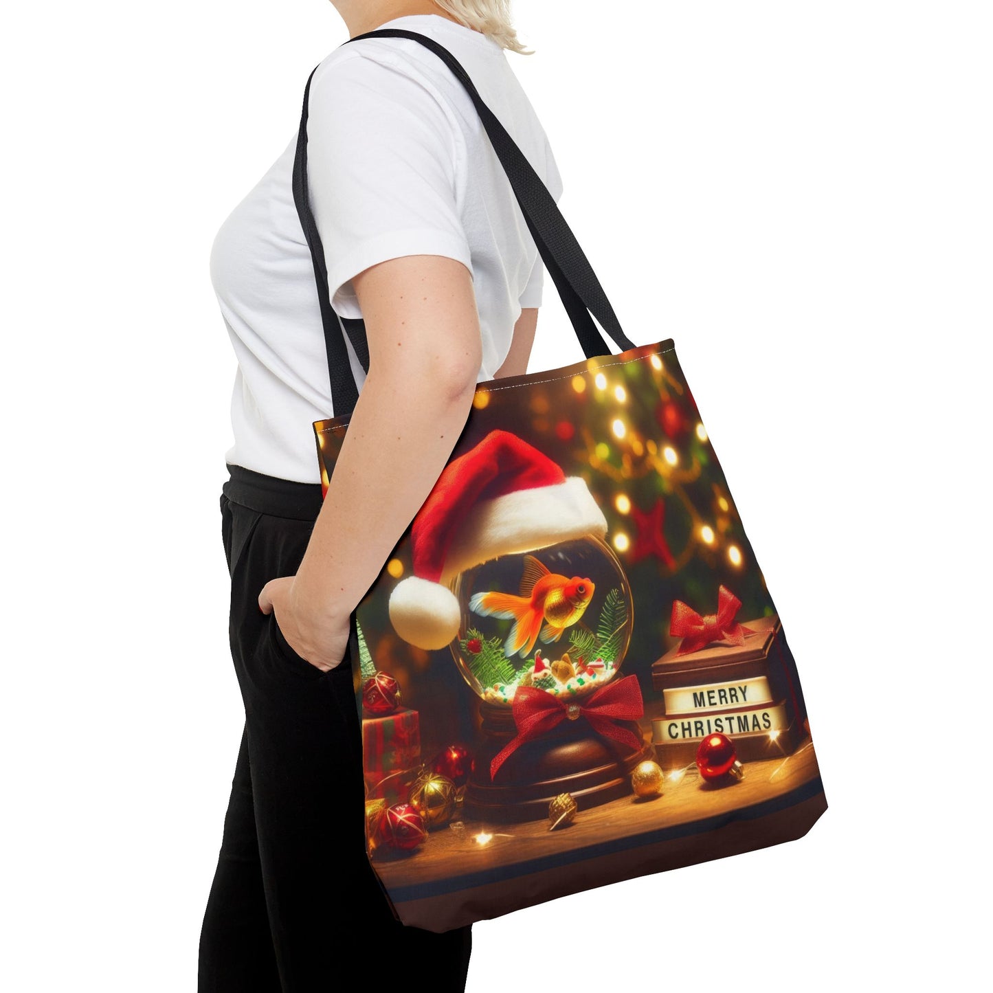 Merry Fin-tastic WishesTote Bag (AOP)