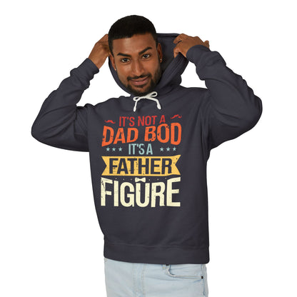 Father Figure Hoodie, Lightweight Sweatshirt for Dad