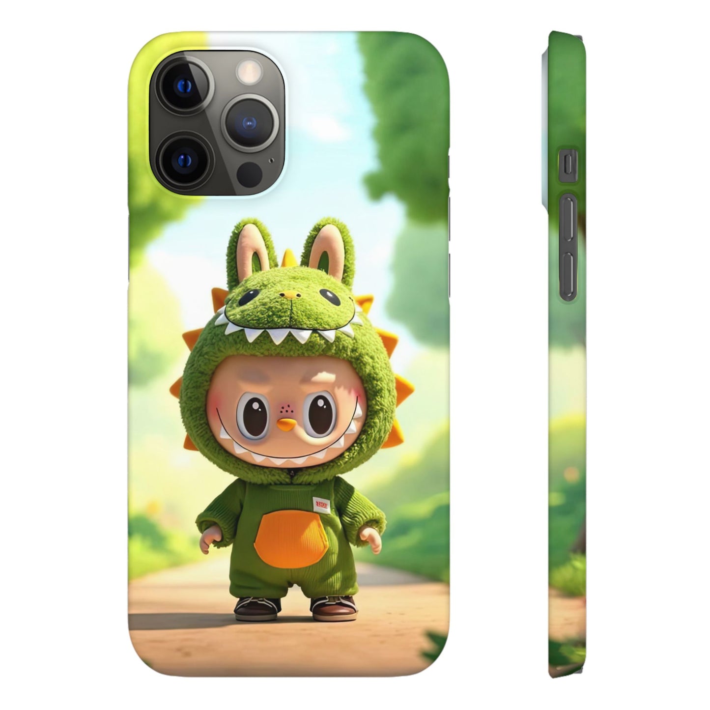 The Monsters Snap Case for iPhone Models – Playful Dinosaur Design