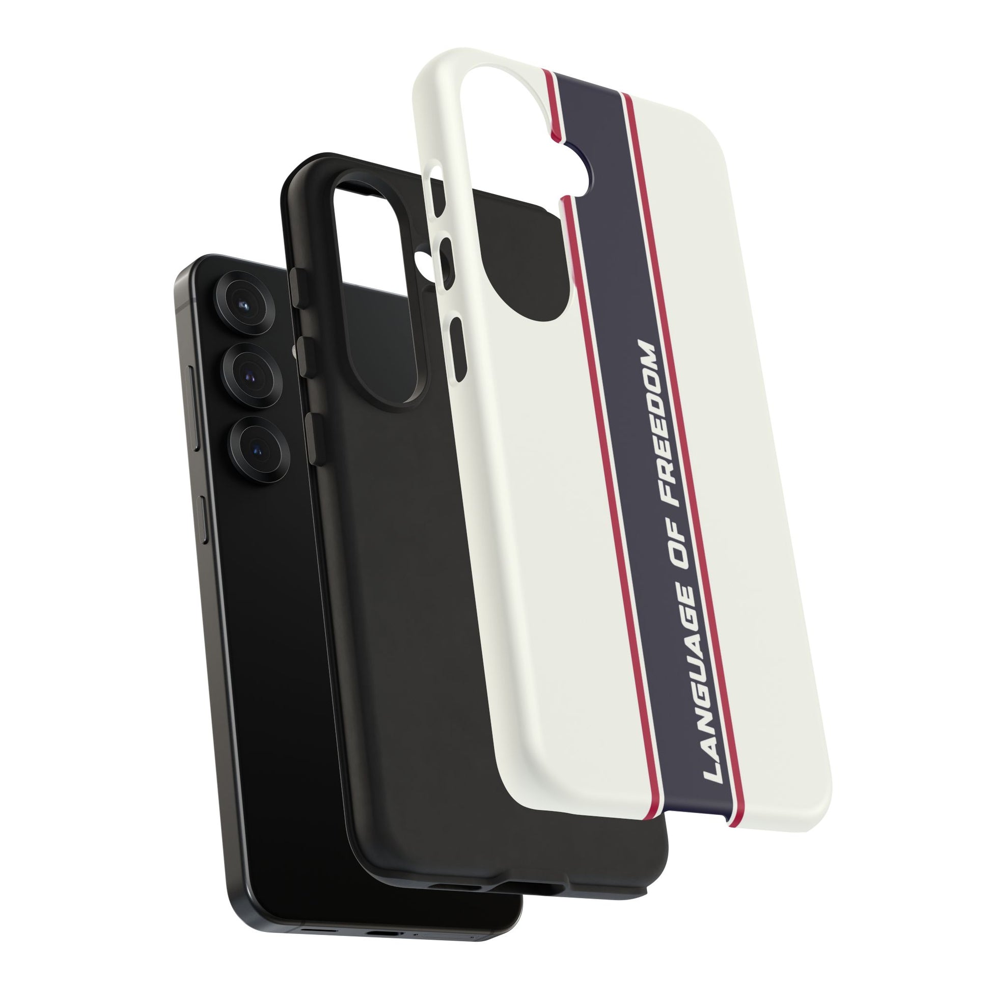 Language of Freedom Tough Case – Minimalist Design