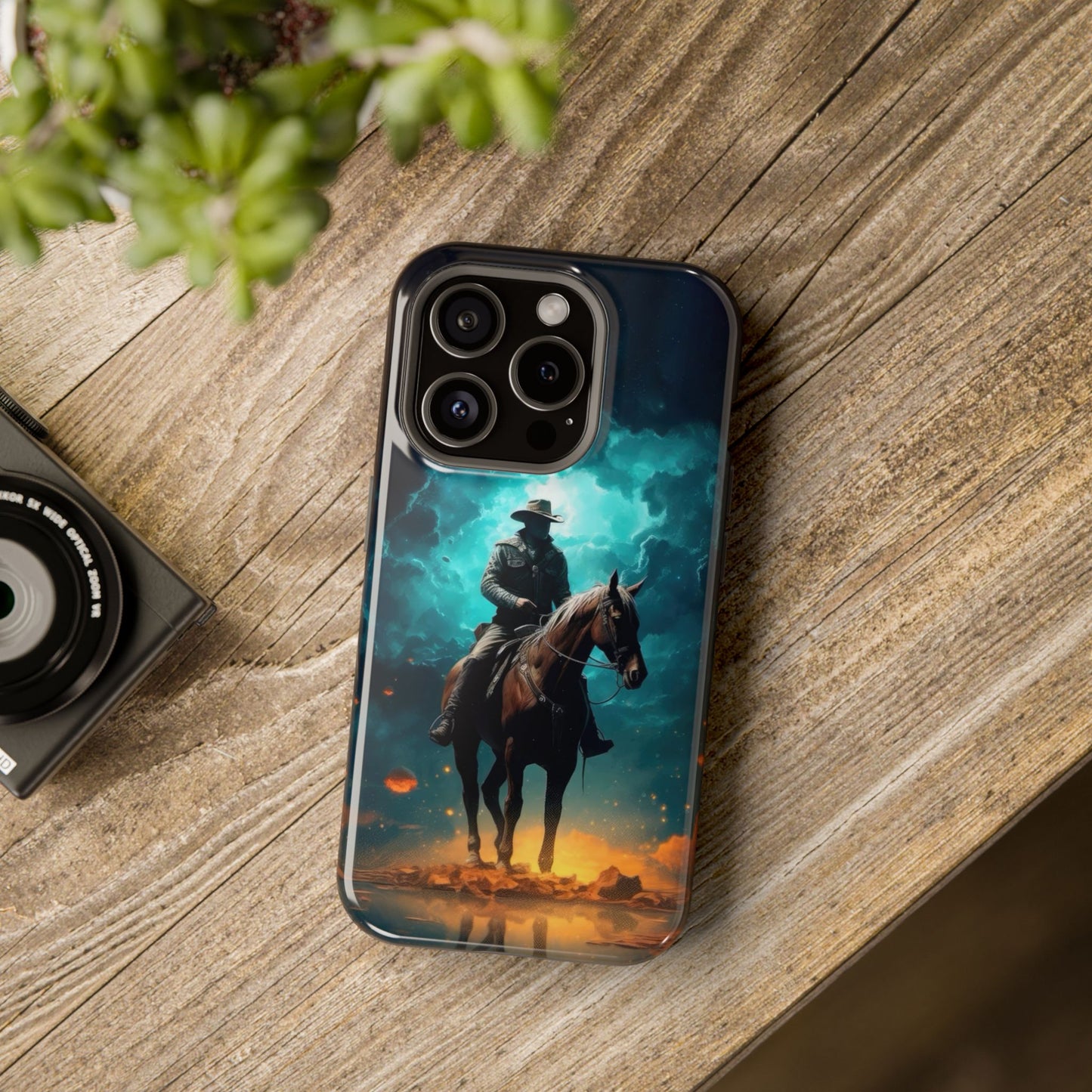Lone Star Rider iPhone Magnetic Tough Cases