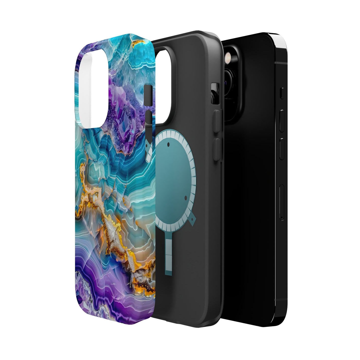 Turquoise Veil Magnetic Phone Case