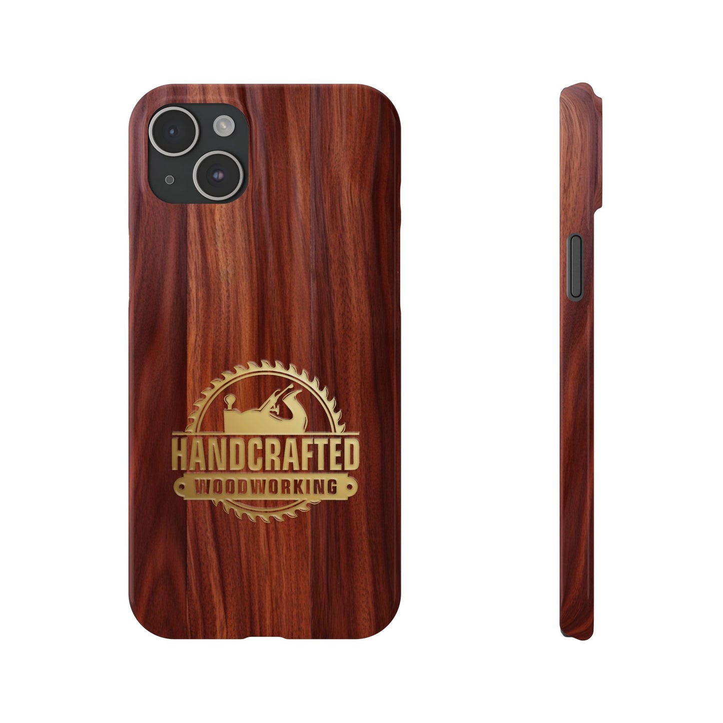 Woodworking Logo Slim Cases, iPhone