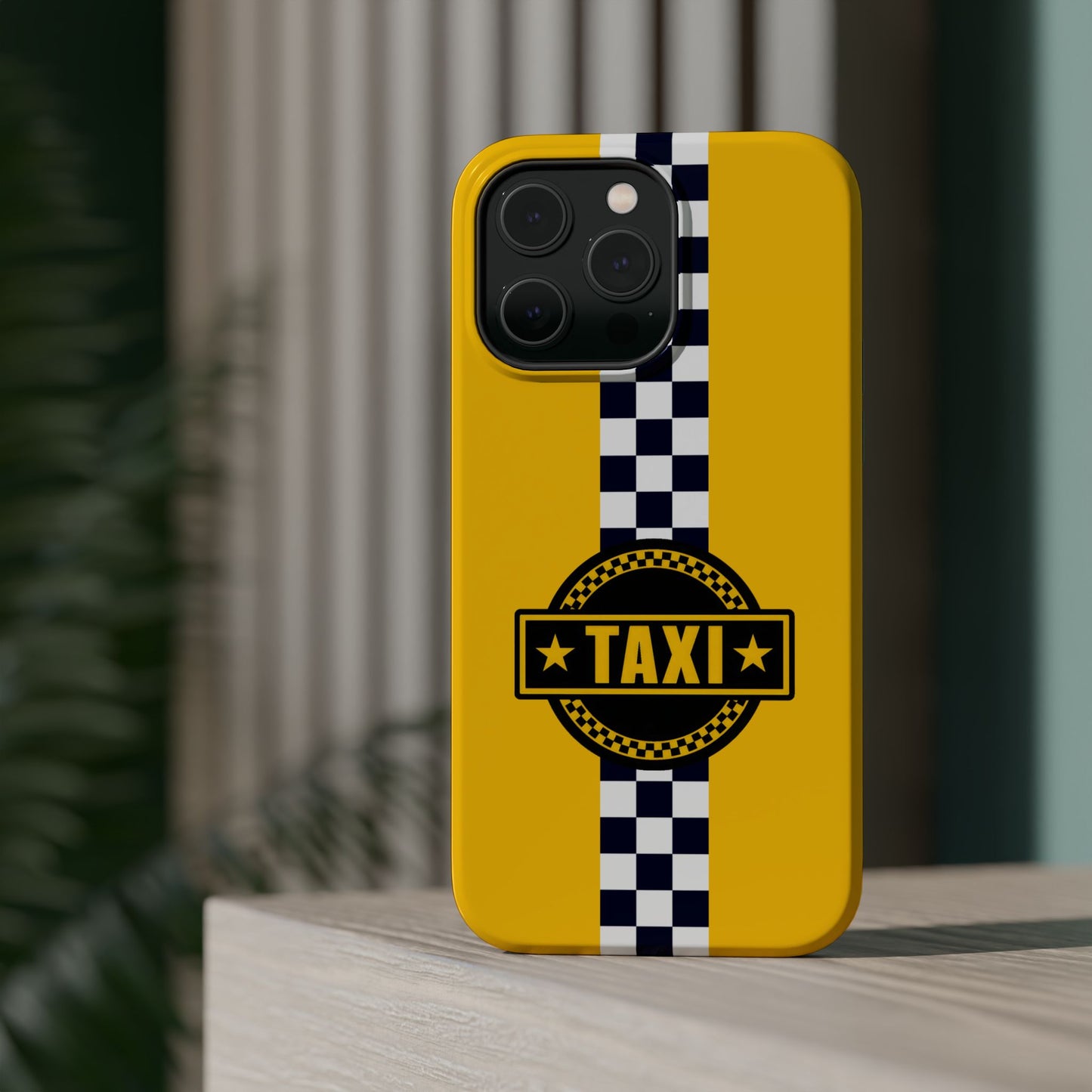 City Taxi Magnetic iPhone Cases