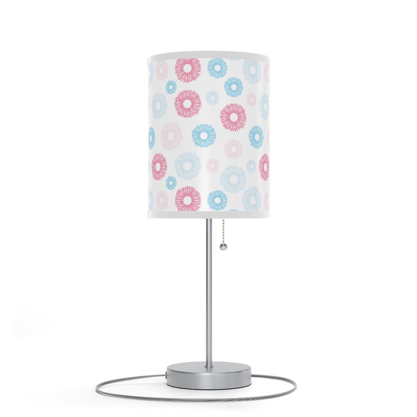 Floral Embrace Lamp on a Stand, US|CA plug / White