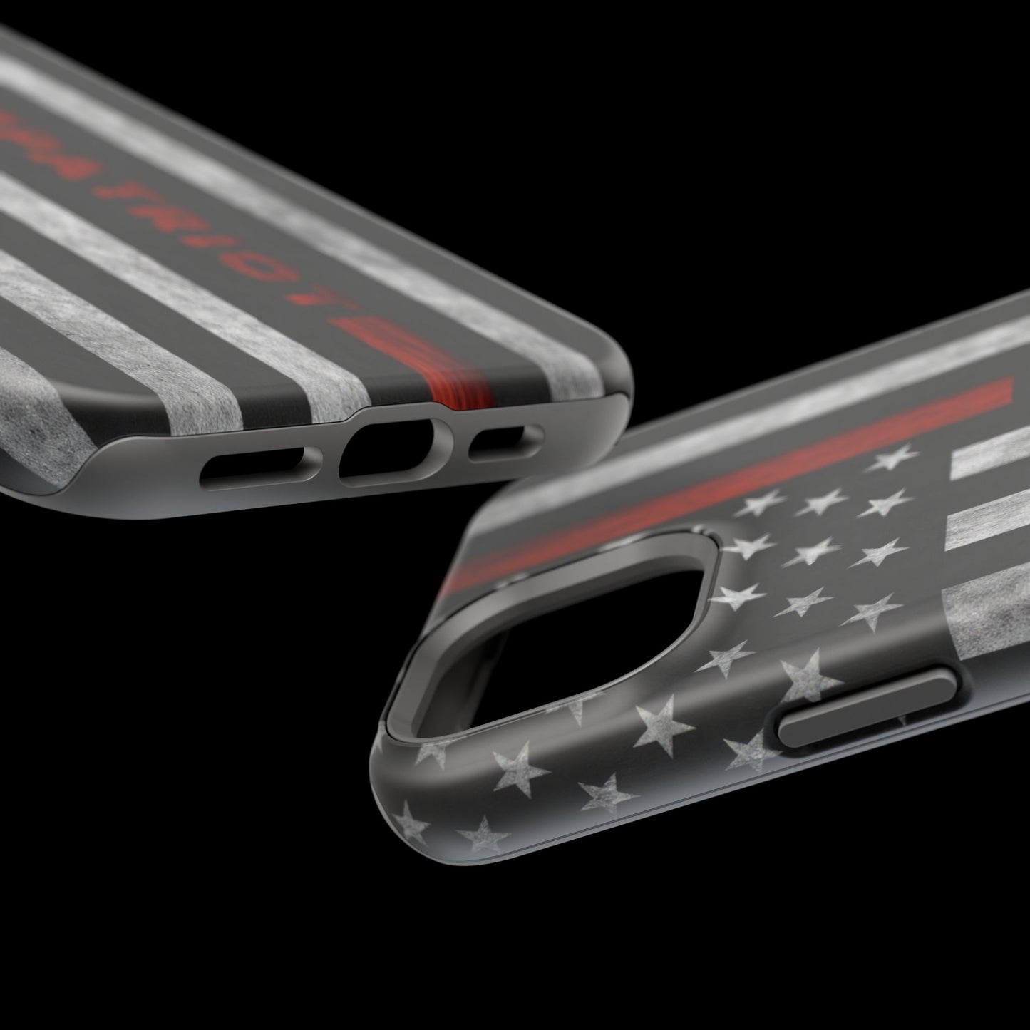 Red Line Magnetic Phone Cases, Firefighter Gift