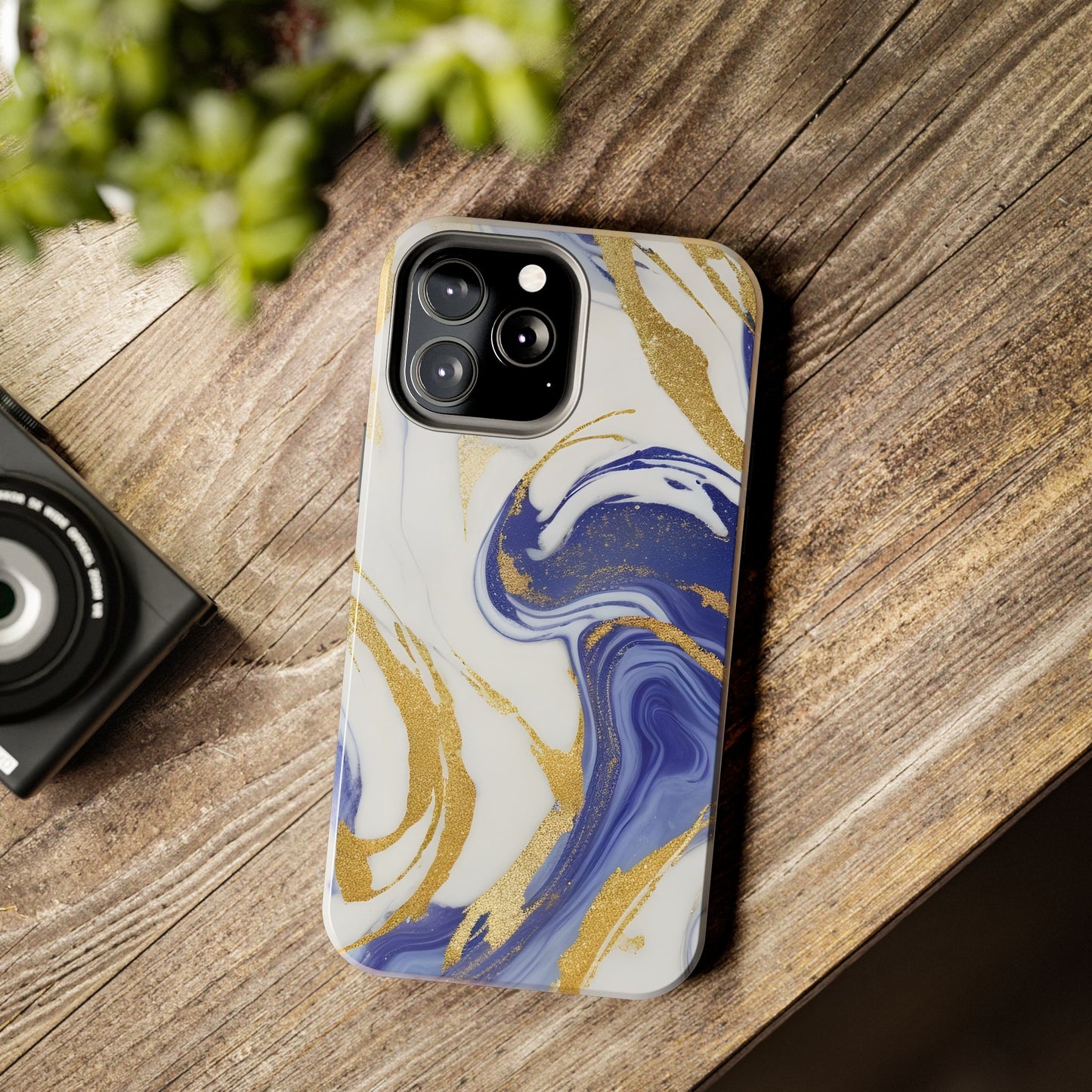 Elegant Marble Phone Case, Stylish Tech Accessory