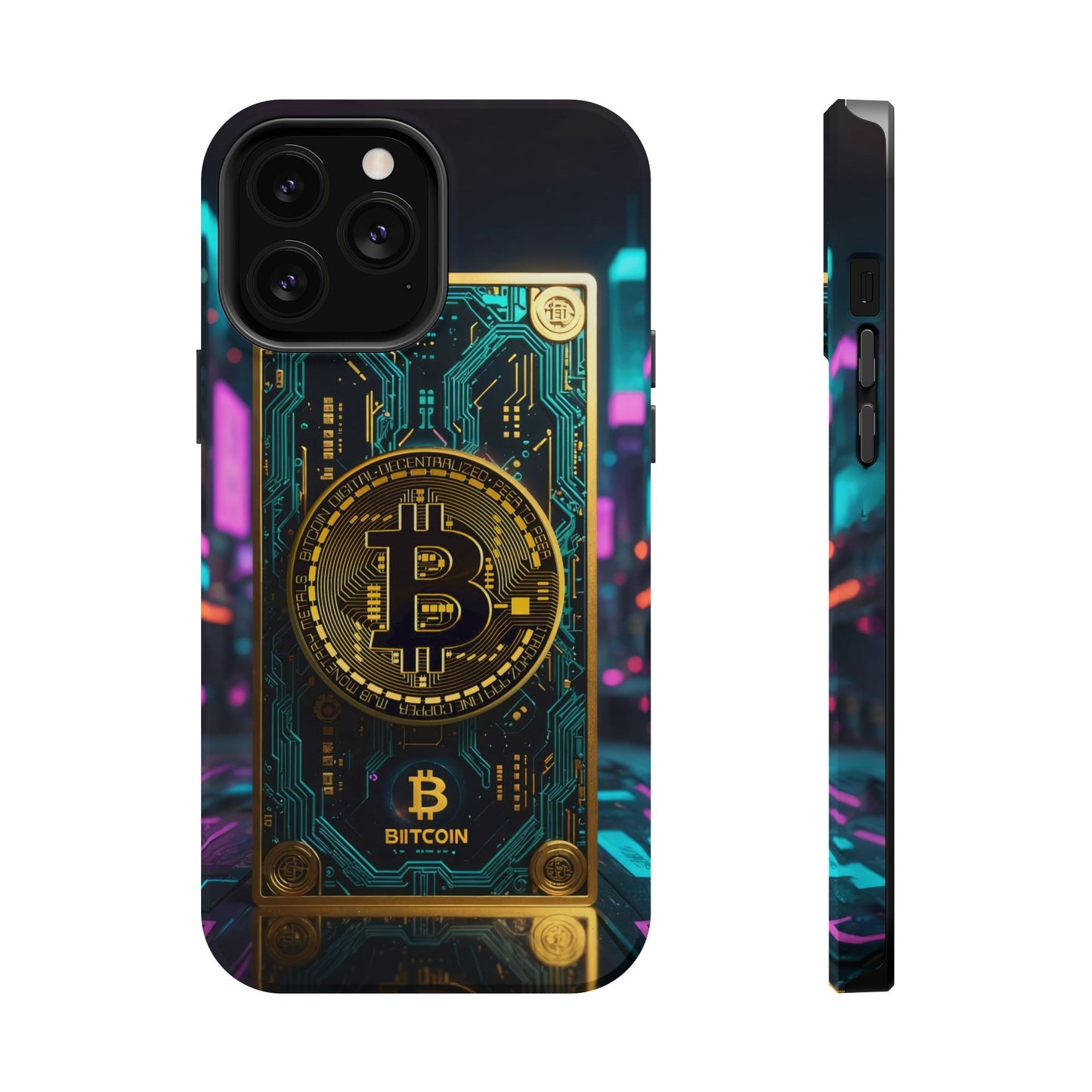 Bitcoin Magnetic Phone Case, Unique Phone Cover