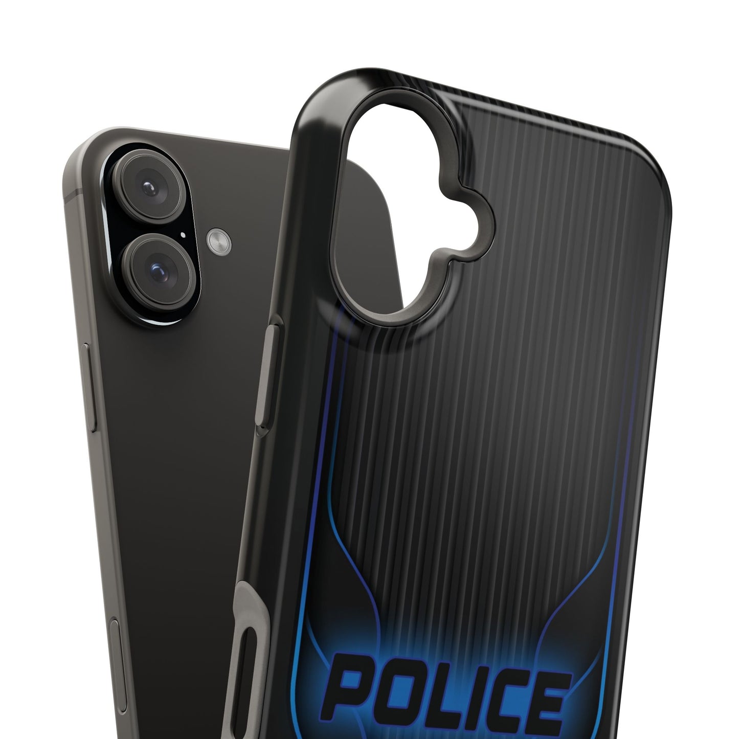 Police Magnetic Phone Cases, Blue Light