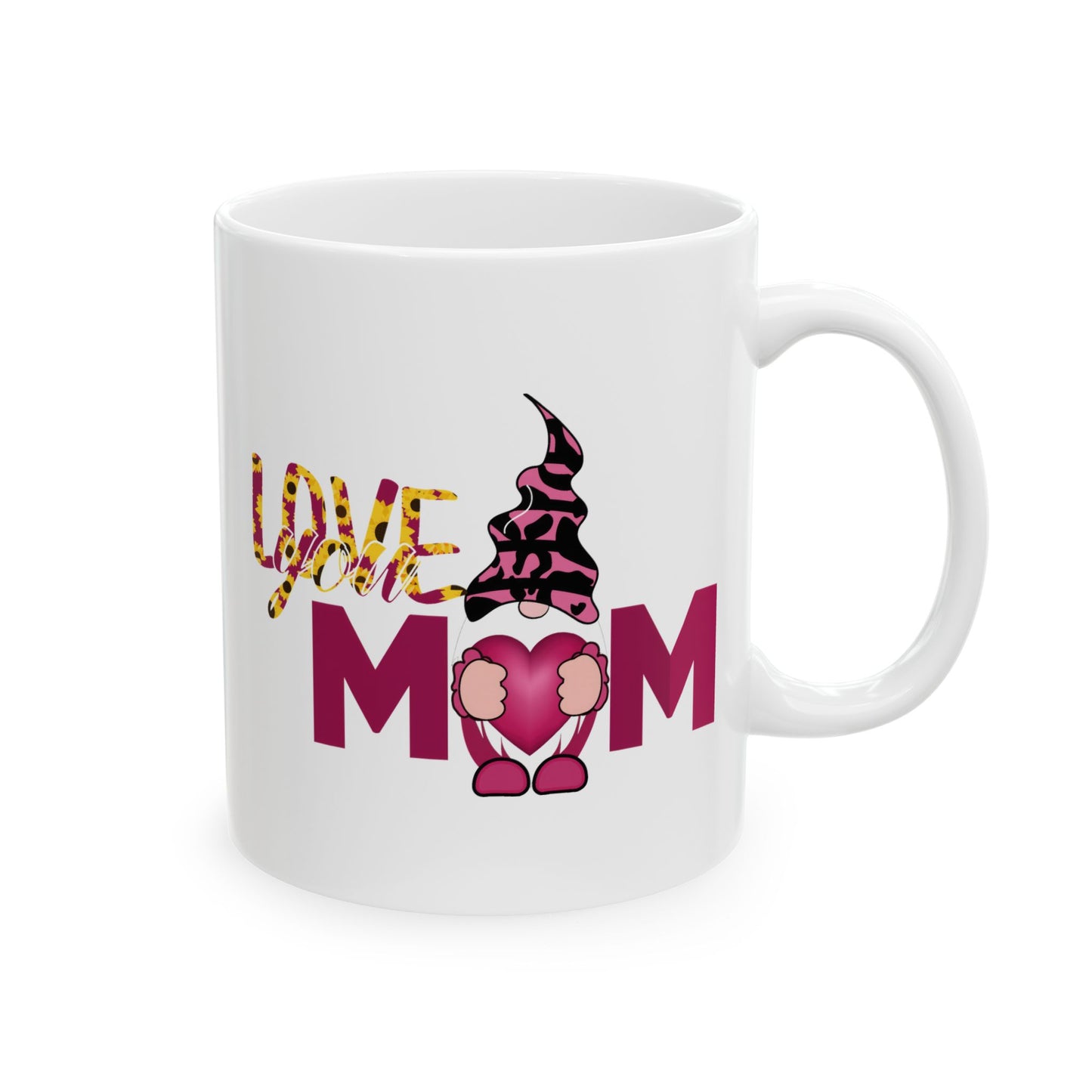 Loving Mom Ceramic Mug - Perfect Gift for Mother's Day & Special Occasions