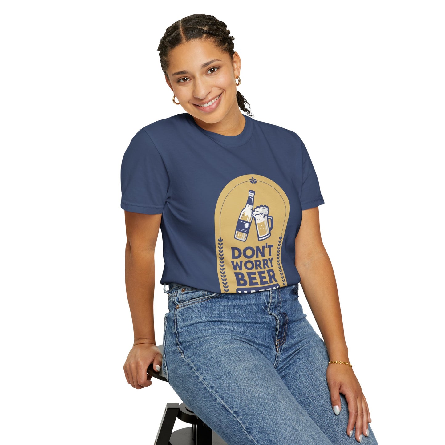 Beer Happy Unisex T-shirt - Funny Beer Tee