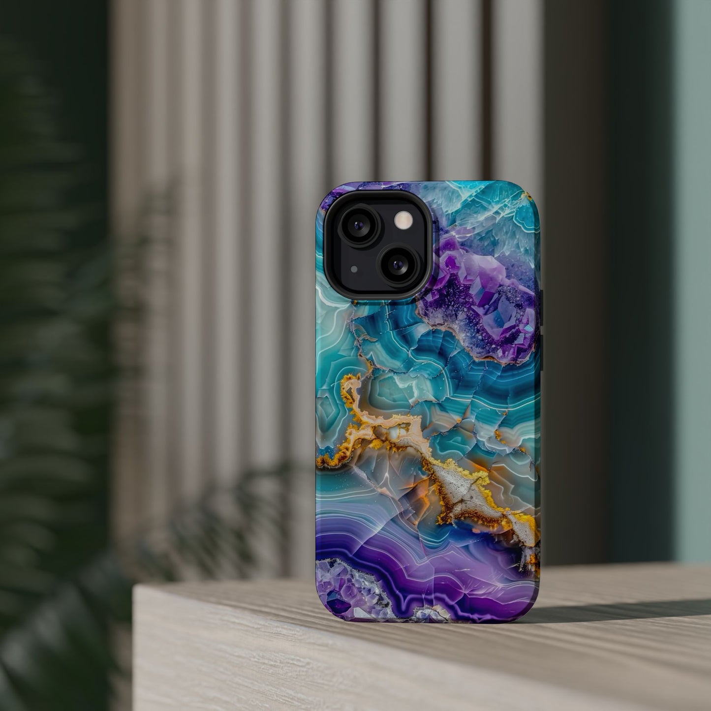 Turquoise Veil Magnetic Phone Case