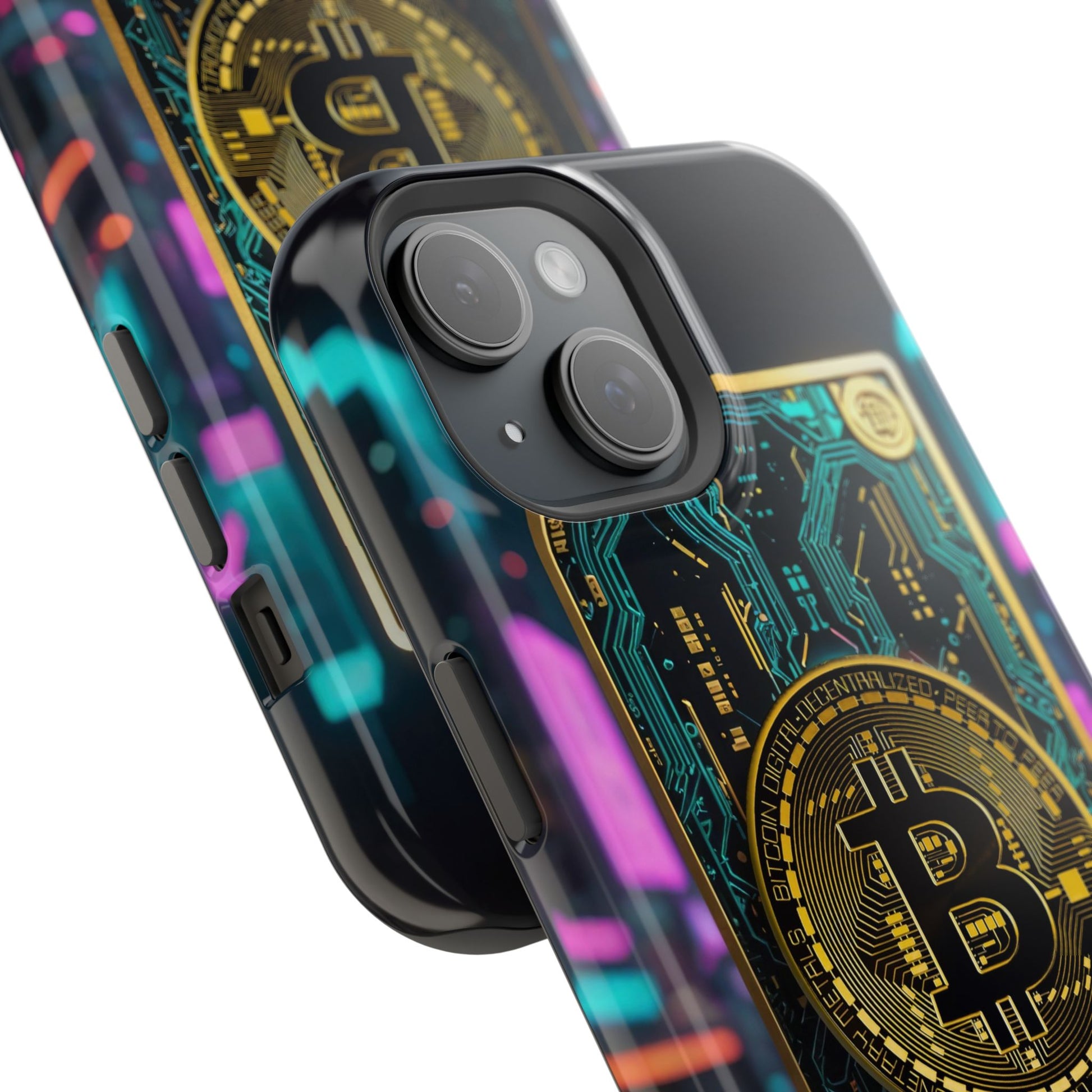 Bitcoin Magnetic Phone Case, Unique Phone Cover