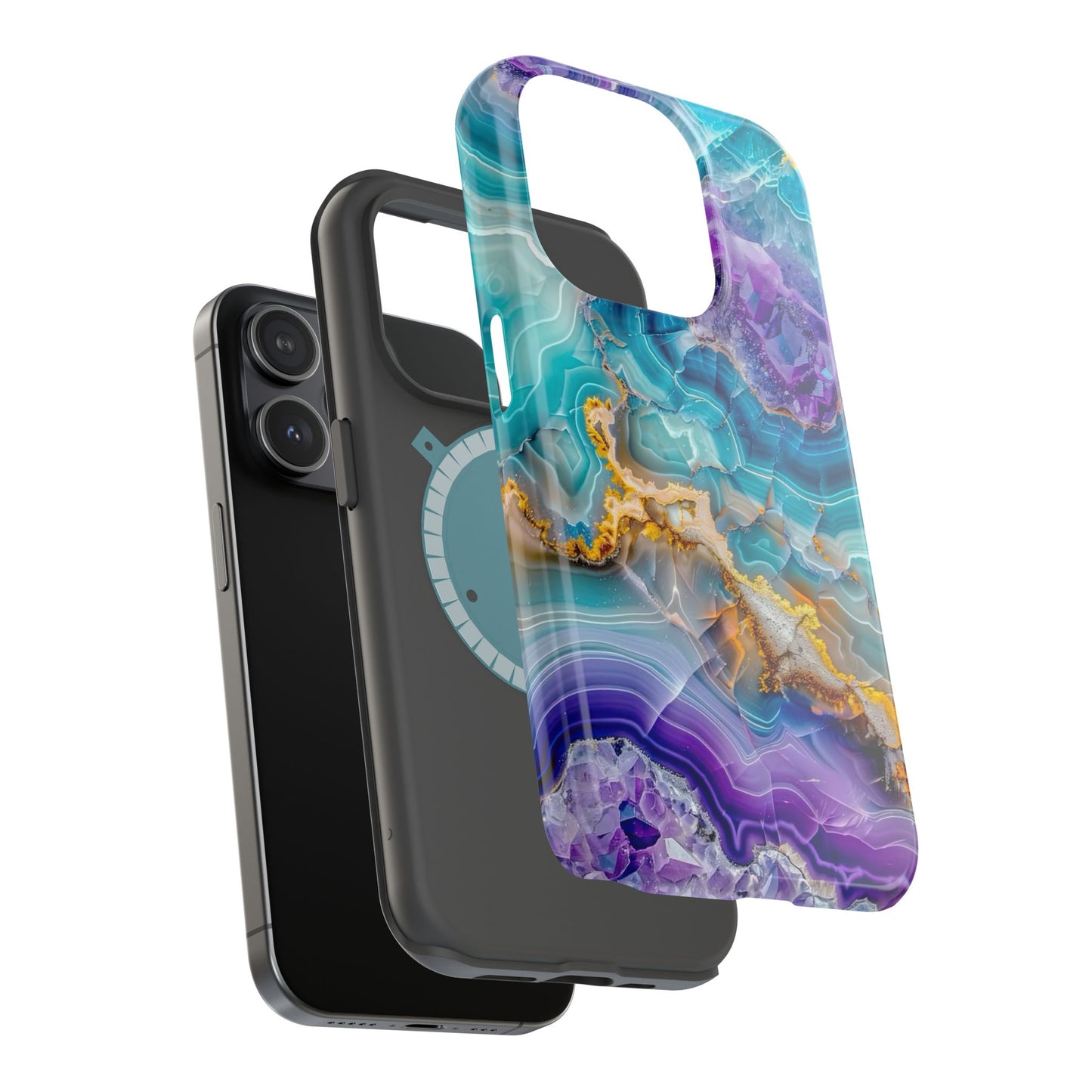 Turquoise Veil Magnetic Phone Case