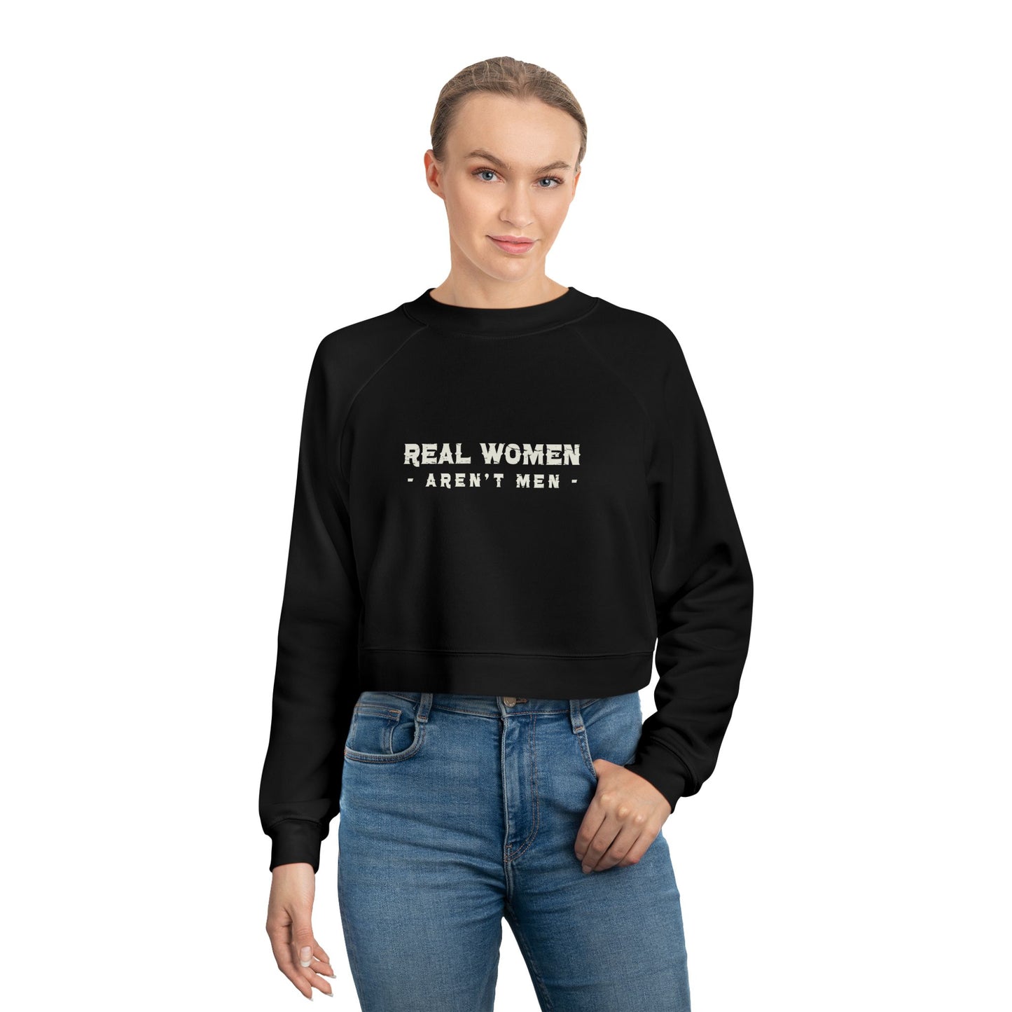 Real WomenWomen's Cropped Fleece Pullover