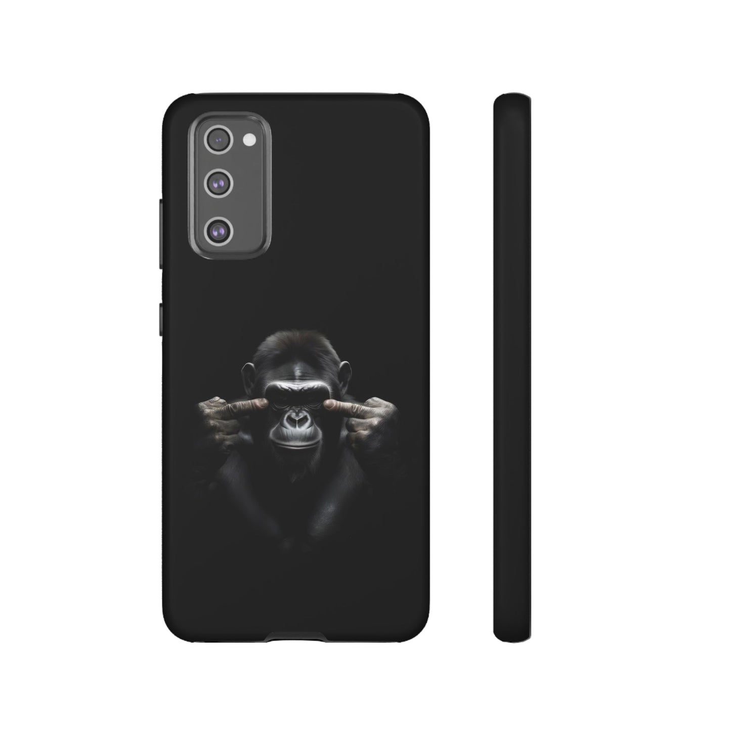 Edgy Gorilla Samsung  Phone Case - Funny Gift for Animal Lovers