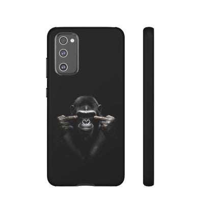 Edgy Gorilla Samsung  Phone Case - Funny Gift for Animal Lovers