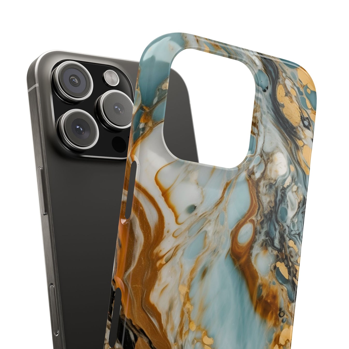 Elegant Marble Slim iPhone Case