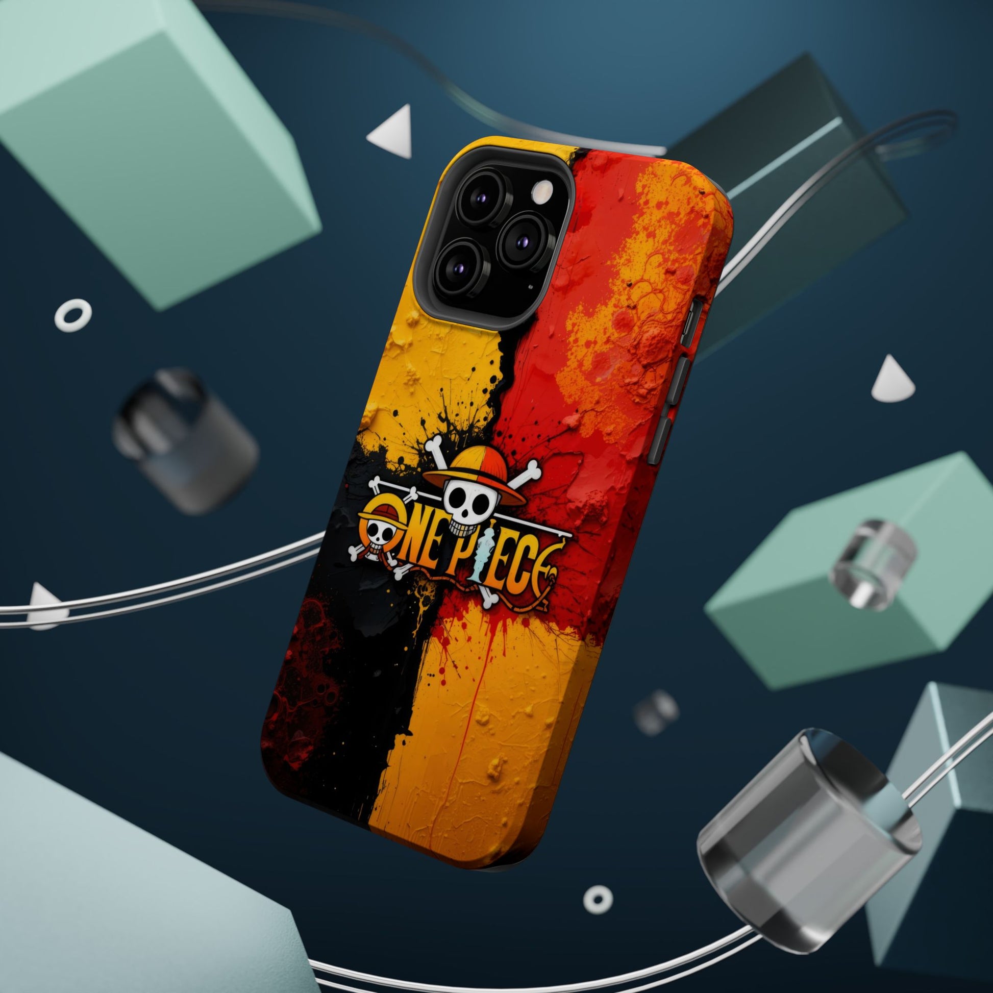 One Piece Vibrant Magnetic iPhone Cases, Anime Accessories