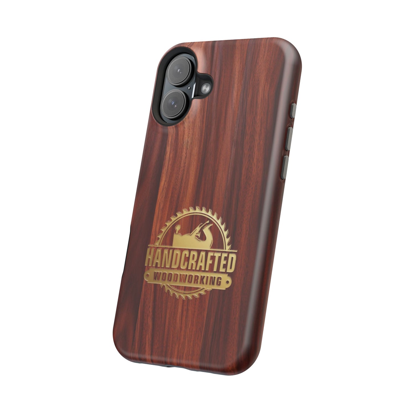 Woodworking Logo Magnetic iPhone Case