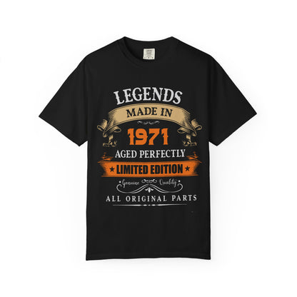 Custom Birthday Legends Tee - Limited Edition T-Shirt