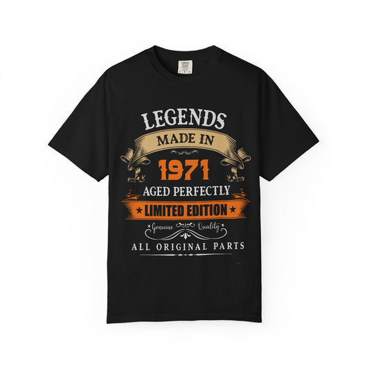 Custom Birthday Legends Tee - Limited Edition T-Shirt