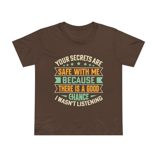 Humorous Women’s Maple Tee - Perfect Gift for Friends, Birthday or Casual Wear