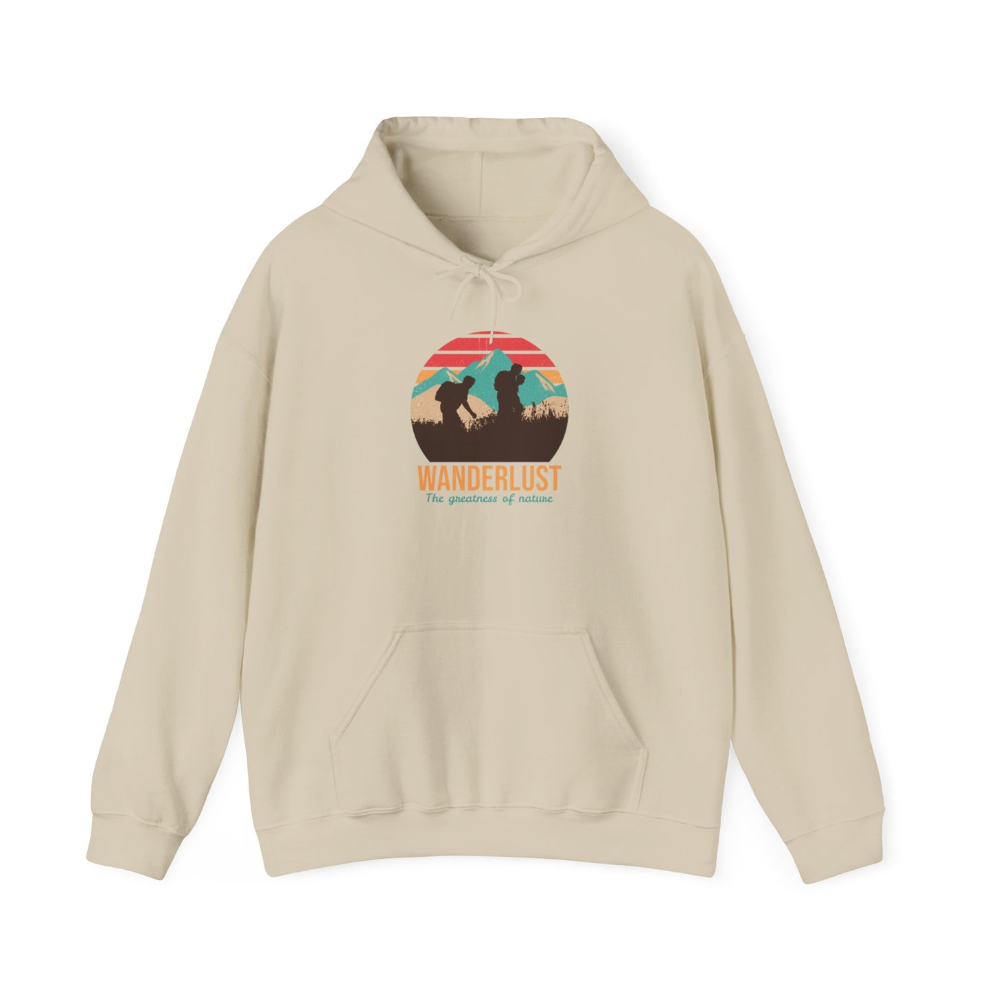 Wanderlust The Greatness Of Nature Unisex Heavy Blend™ Hooded Sweatshirt