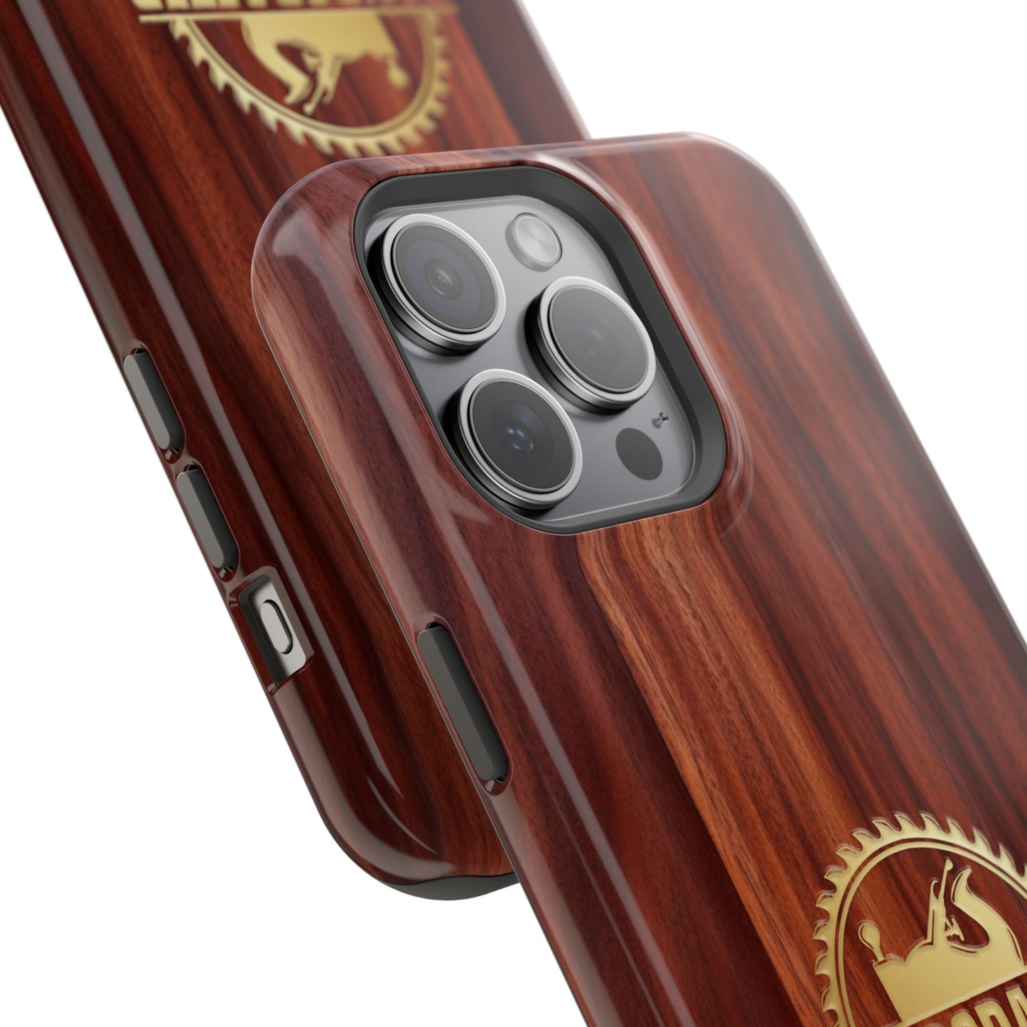 Woodworking Logo Magnetic iPhone Case