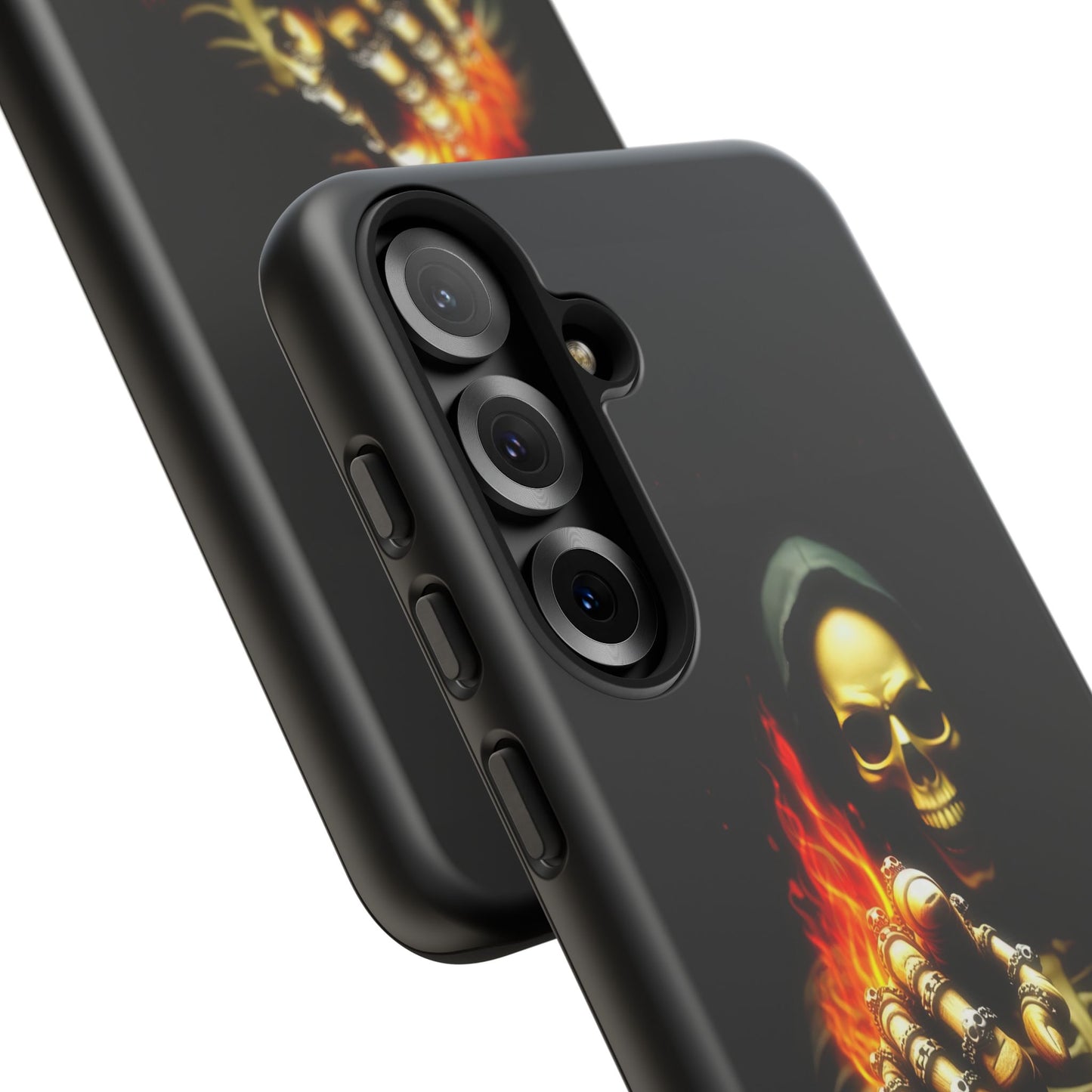 Skull Design Samsung Phone Case, Don't Touch My Phone Mobile Cover