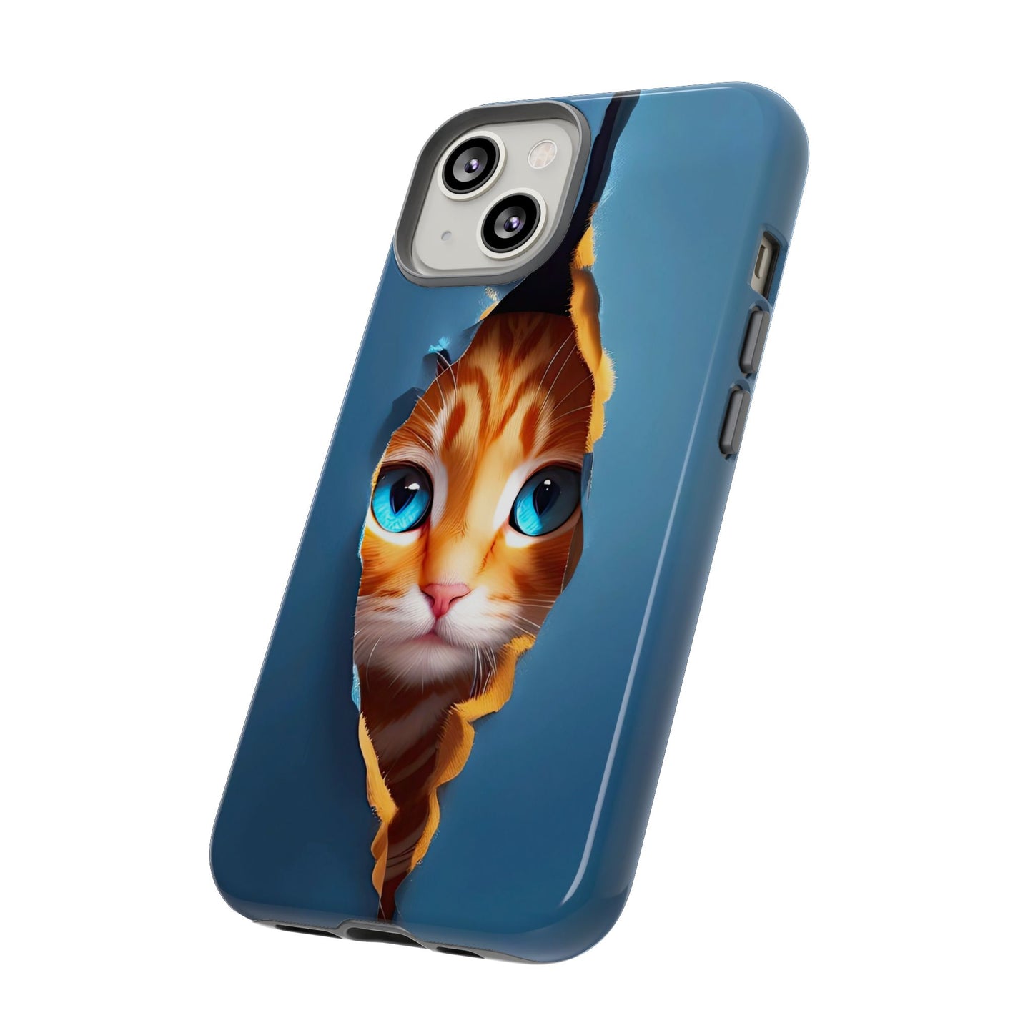 Curious Kitten Tough  Case for iPhone