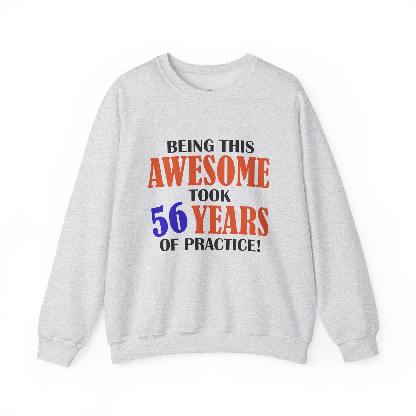 Custom Birthday Gift Crewneck Sweatshirt - "Being This Awesome"