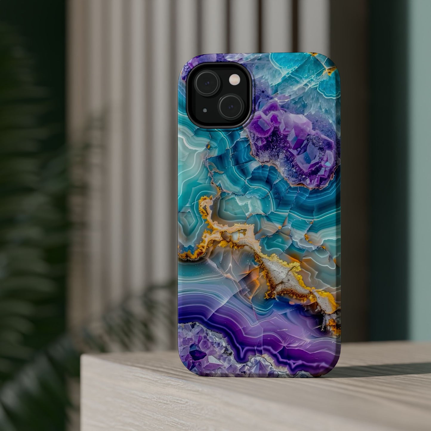 Turquoise Veil Magnetic Phone Case