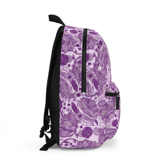 Graphical Garden: Purple Edition Backpack